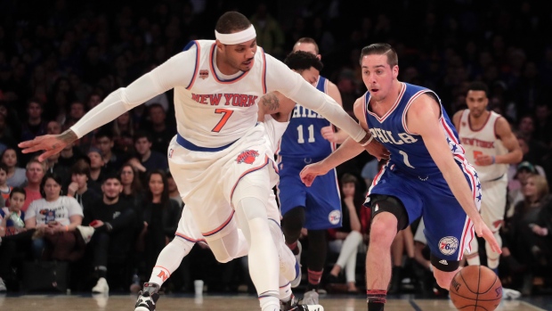 Carmelo Anthony, The Canadian Press Carmelo Anthony