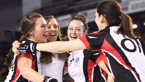 Team Homan Celebrates