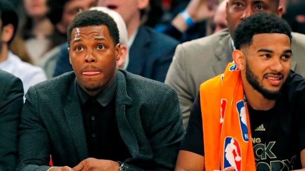Kyle Lowry & Corey Joseph, The Canadian Press Kyle Lowry & Corey Joseph