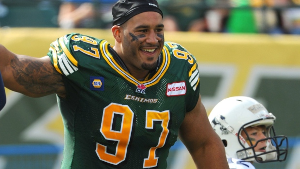 Eddie Steele, Edmonton Eskimos Eddie Steele