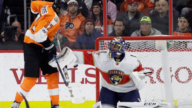 panthers luongo exits vs flyers with lbi article tsn panthers vs flyers tickets