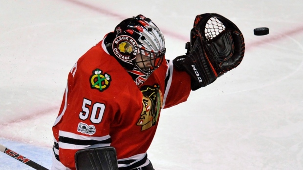 Corey Crawford, The Canadian Press Corey Crawford