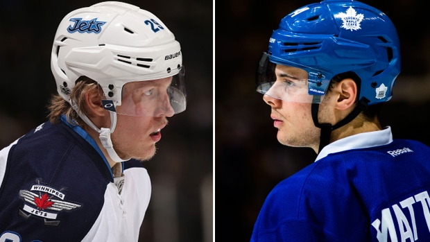 Patrik Laine and Auston Matthews, Getty Images Patrik Laine and Auston Matthews