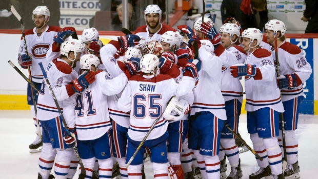 Montreal Canadiens Celebrate