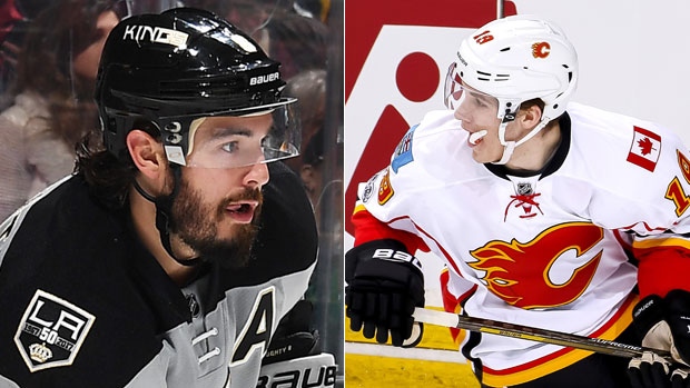 Drew Doughty and Matthew Tkachuk