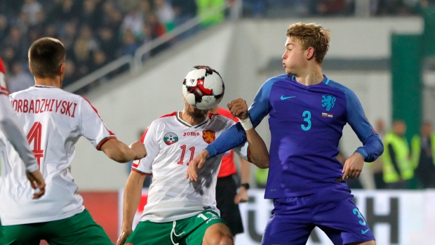 Matthijs de Ligt, The Canadian Press Matthijs de Ligt