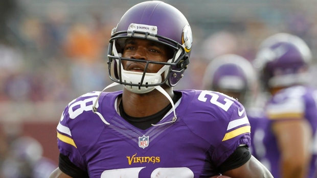 Adrian Peterson, The Canadian Press Adrian Peterson