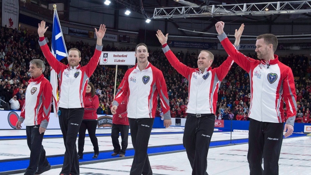 Team Brad Gushue, The Canadian Press Team Brad Gushue