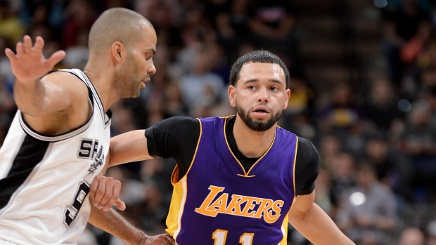 Tony Parker and Tyler Ennis, The Canadian Press Tony Parker and Tyler Ennis