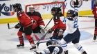 Canada-Finland women's world hockey championship semifinal