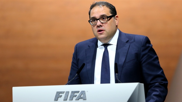 Victor Montagliani, Alexander Hassenstein - FIFA/FIFA/Getty Images Victor Montagliani