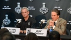 Darryl Sutter and Dean Lombardi