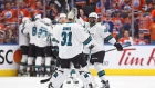 San Jose Sharks celebrate