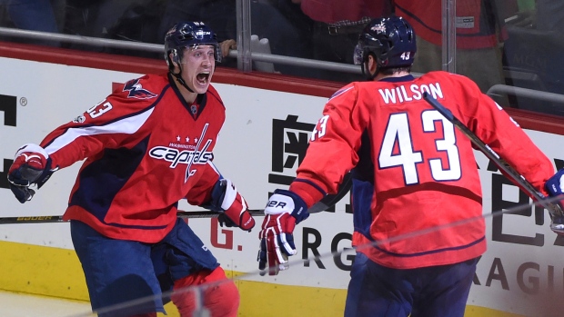 Tom Wilson and Jay Beagle, The Canadian Press Tom Wilson and Jay Beagle