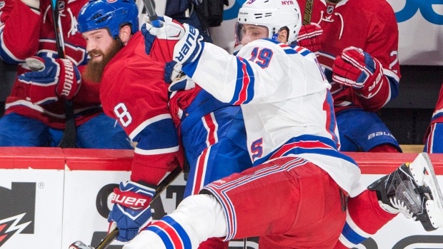 Jordie Benn and Jesper Fast