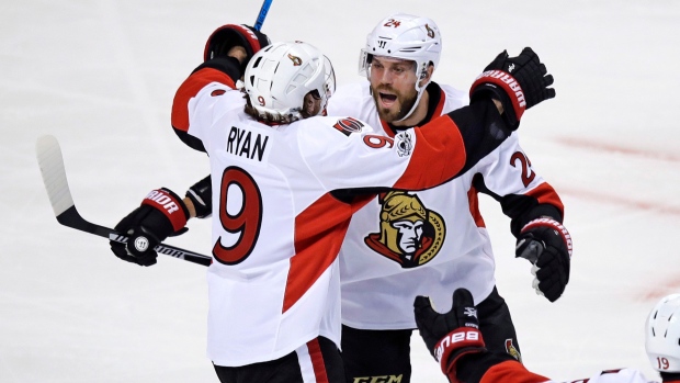 Ottawa Senators Celebrate, The Canadian Press Ottawa Senators Celebrate