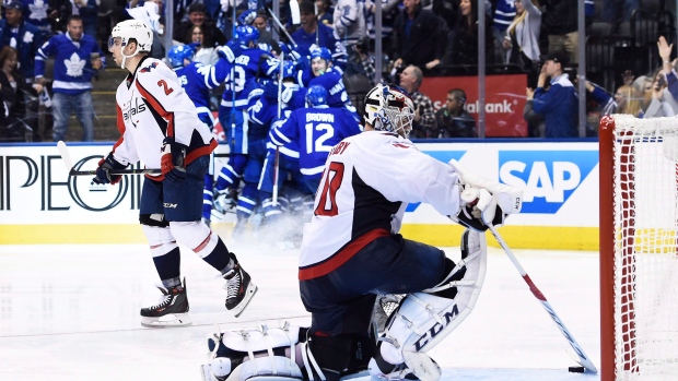 Matt Niskanen and Braden Holtby