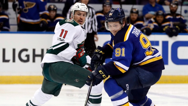 Zach Parise and Vladimir Tarasenko, The Canadian Press Zach Parise and Vladimir Tarasenko