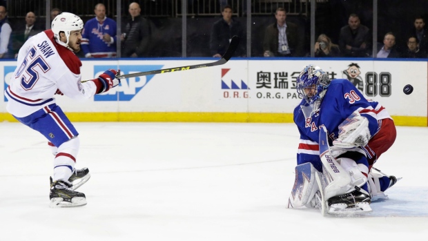 Henrik Lundqvist and Andrew Shaw