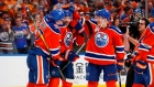 Edmonton Oilers celebrate