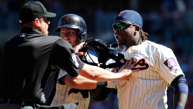 MLB upholds 1-game suspension for Twins' Sano 