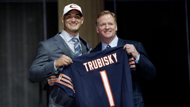 Mitchell Trubisky, The Canadian Press Mitchell Trubisky