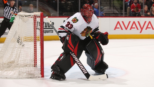 Scott Darling, Michael Martin/National Hockey League/Getty Images Scott Darling