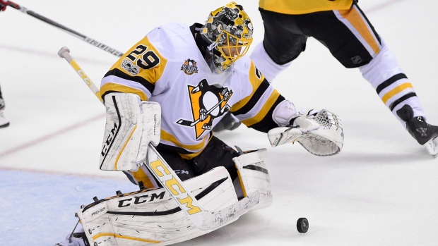 Marc-Andre Fleury, The Canadian Press Marc-Andre Fleury
