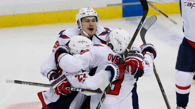 Kevin Shattenkirk and Washington Capitals Celebrate, The Canadian Press Kevin Shattenkirk and Washington Capitals Celebrate