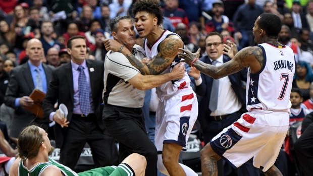 Kelly Oubre Jr. and Kelly Olynyk , The Washington Post/The Washington Post/Getty Images Kelly Oubre Jr. and Kelly Olynyk