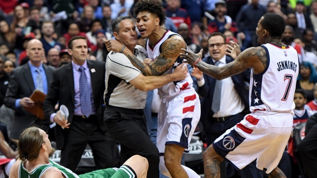 Kelly Oubre Jr. and Kelly Olynyk 