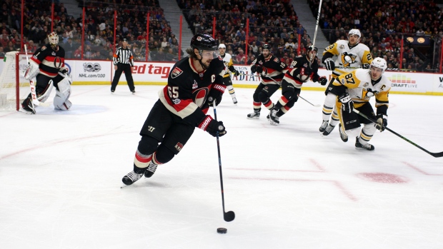Erik Karlsson and Sidney Crosby, Icon Sportswire/Icon Sportswire/Getty Images Erik Karlsson and Sidney Crosby