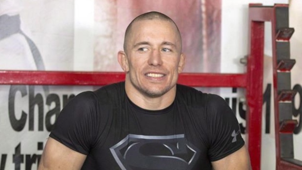 Georges St.-Pierre, The Canadian Press Georges St.-Pierre
