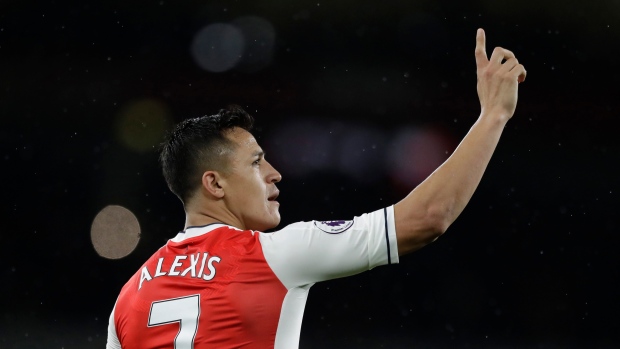 Alexis Sanchez , The Canadian Press Alexis Sanchez
