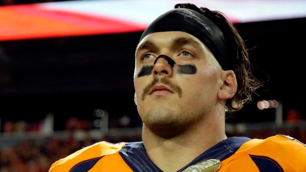 Derek Wolfe, The Canadian Press Derek Wolfe