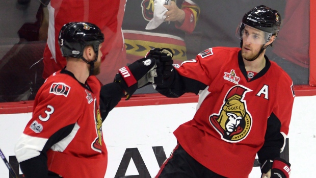Kyle Turris Marc Methot, The Canadian Press Kyle Turris Marc Methot