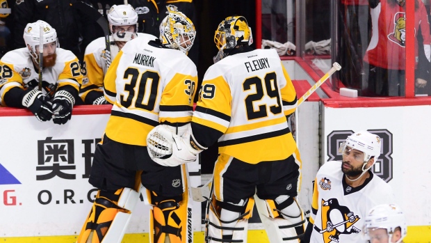 Matt Murray and Marc-Andre Fleury, The Canadian Press Matt Murray and Marc-Andre Fleury
