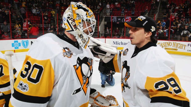 Matt Murray and Marc-Andre Fleury