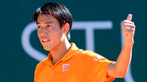 Kei Nishikori, The Canadian Press Kei Nishikori