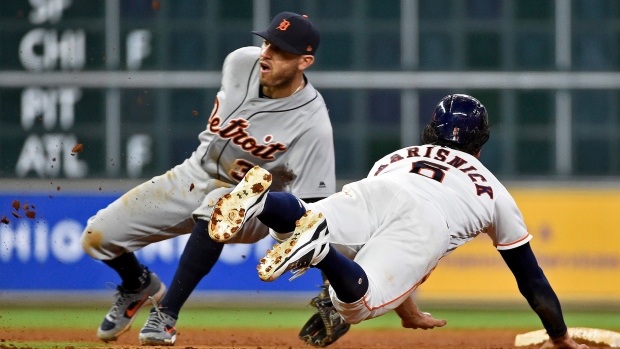 Ian Kinsler, The Canadian Press Ian Kinsler