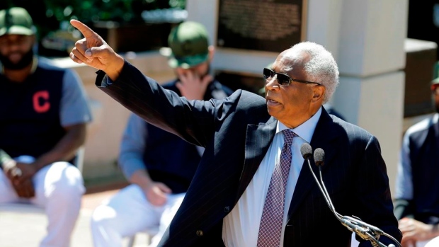 Frank Robinson, The Canadian Press Frank Robinson