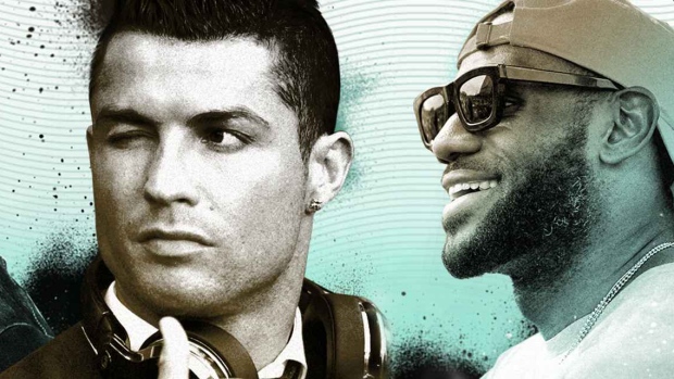 Cristiano Ronaldo and LeBron James, ESPN Cristiano Ronaldo and LeBron James