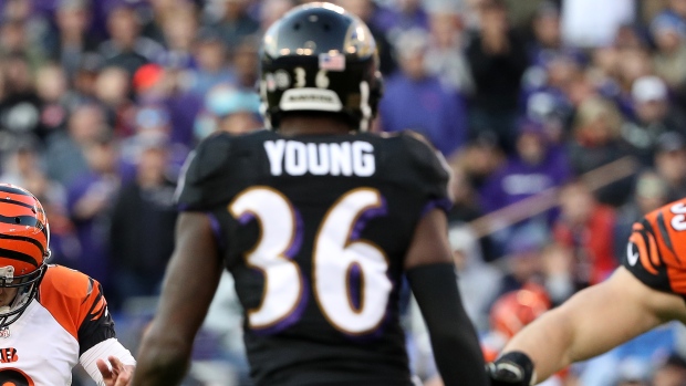 Ravens CB Young tears ACL, may be lost for season 