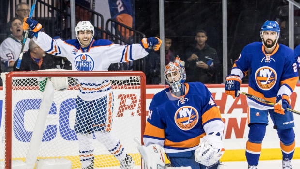 Eberle celebrates vs. Islanders, Icon Sportswire/Icon Sportswire/Getty Images Eberle celebrates vs. Islanders