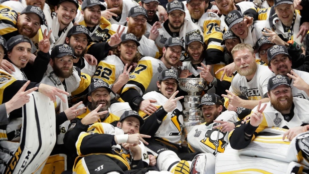 Pittsburgh Penguins Celebrate, The Canadian Press Pittsburgh Penguins Celebrate