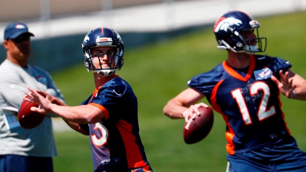 Paxton Lynch Trevor Siemien, The Canadian Press Paxton Lynch Trevor Siemien