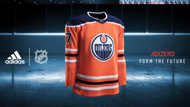 oilers home jersey colours