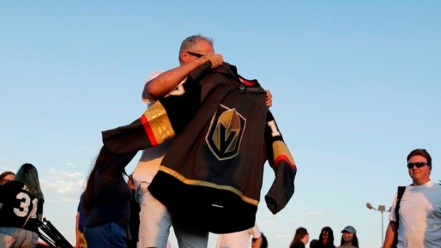 Vegas Golden Knights fan