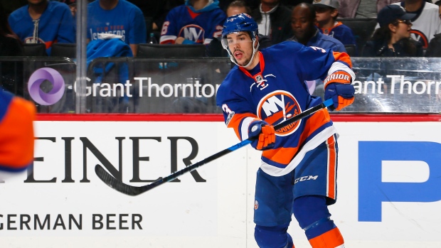 Travis Hamonic, Paul Bereswill/National Hockey League/Getty Images Travis Hamonic