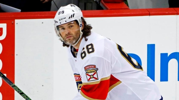 Flames assign veteran Jagr to Czech squad HC Kladno after he